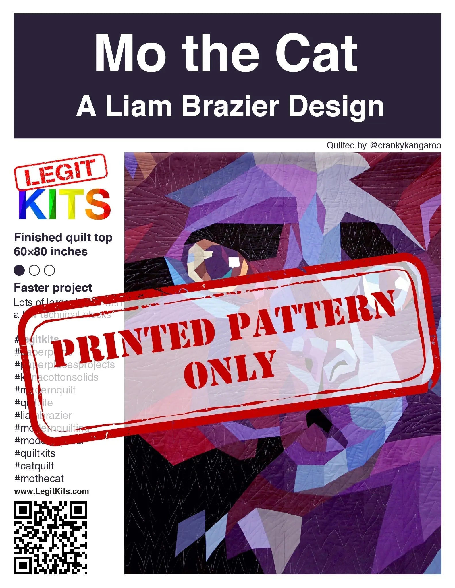 Mo the Cat Pattern