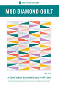 Mod Diamond Quilt Pattern