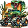 Monster Truck with Monster Fabric Panel 1