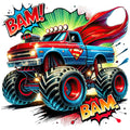 Monster Truck with Monster Fabric Panel 22