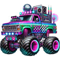 Monster Truck with Monster Fabric Panel 27