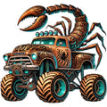 Monster Truck with Monster Fabric Panel 31