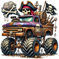 Monster Truck with Monster Fabric Panel 35