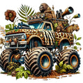 Monster Truck with Monster Fabric Panel 37