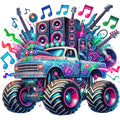 Monster Truck with Monster Fabric Panel 38