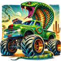 Monster Truck with Monster Fabric Panel 4