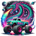 Monster Truck with Monster Fabric Panel 57