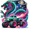 Monster Truck with Monster Fabric Panel 6