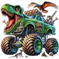 Monster Truck with Monster Fabric Panel 63