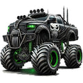 Monster Truck with Monster Fabric Panel 66