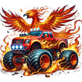 Monster Truck with Monster Fabric Panel 69