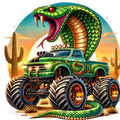Monster Truck with Monster Fabric Panel 7