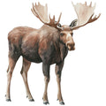 Moose Scene Fabric Panel 13
