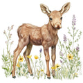 Moose Scene Fabric Panel 9