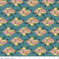 Morning Meadow - Bouquets - Dusk 44" / 45" Fabric Per Yard