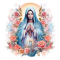 Mother Mary Catholic Fabric Panel 10
