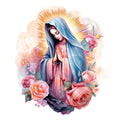 Mother Mary Catholic Fabric Panel 18