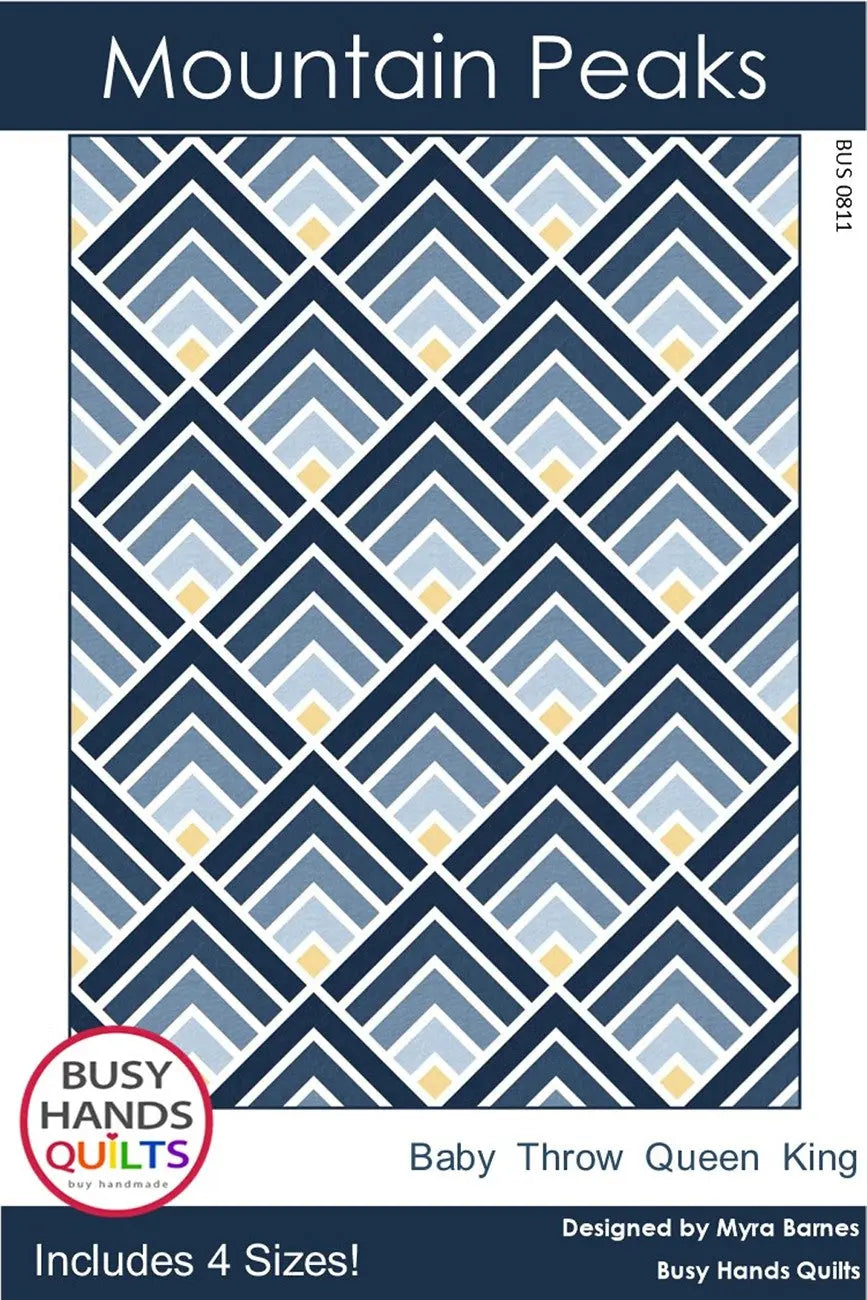 Mountain Peaks Quilt Pattern