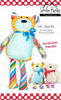 Mr. Socks Stuffed Bear Sewing Pattern