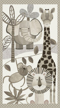 Multi Jungle Romp 24" Panel