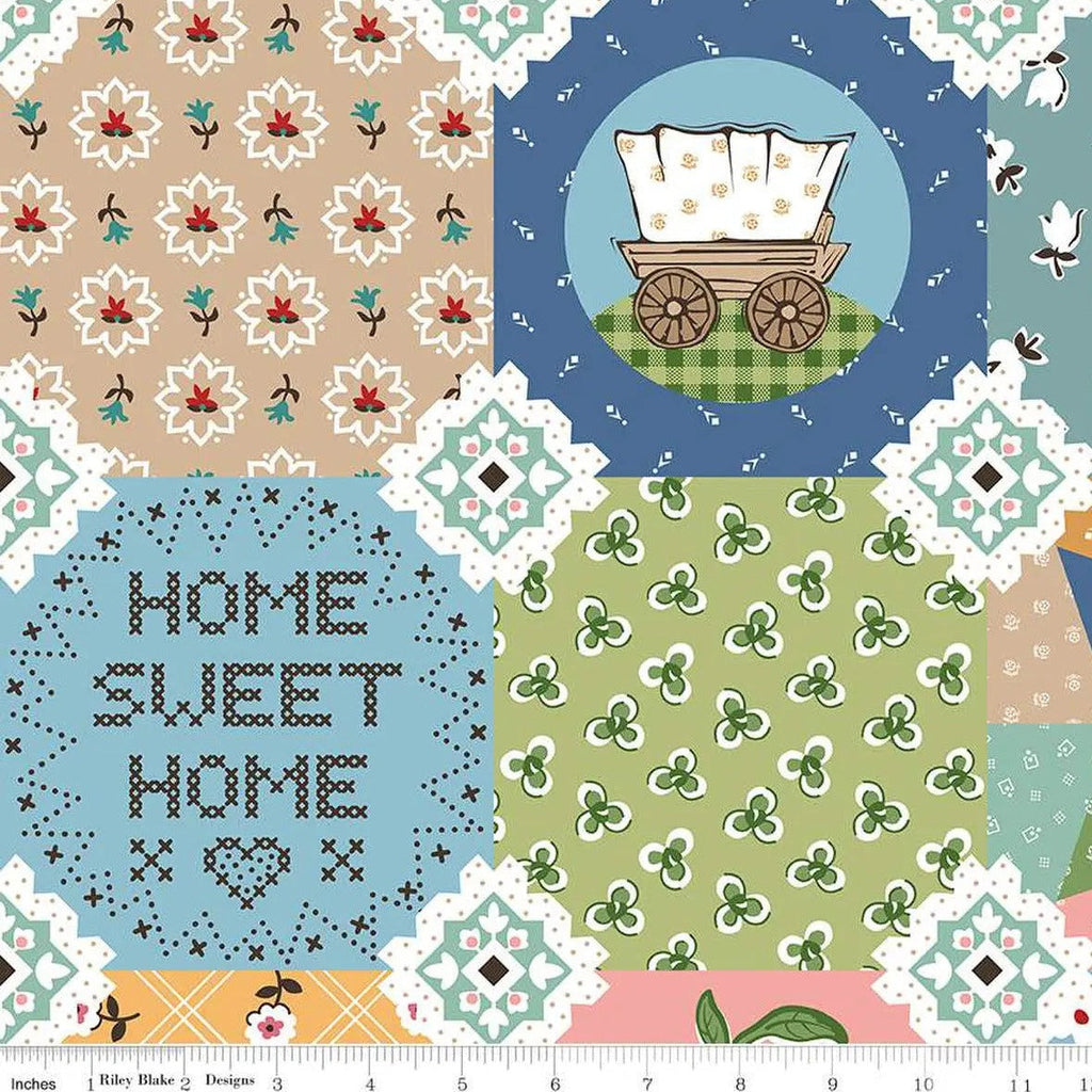 Multi Prairie Very Prairie Wideback Fabric per yard
