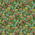 Multi Southwest Minis Cactus Field 44/45" Cotton Fabric Per Yard
