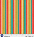 Multi Strip Peace, Love, Pickleball Cotton 44/45 Fabric Per Yard