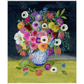Multi Watercolor Floral Panel