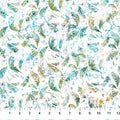 Multi White Raven's Call 44"/45" Cotton Fabric Per Yard