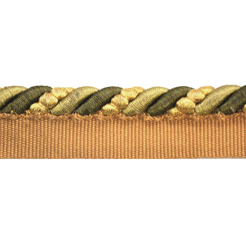 Multicolor Braided Upholstery Piping Cord with Lip, 3/8-inch X 5 yards – Decorative Welt Trim for Cushions & Furniture