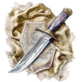 Murder Mystery Fabric Panel 31