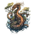 Mythological Creatures Fabric Panel 12