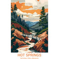 National Parks Posters Fabric Panel 16