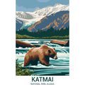 National Parks Posters Fabric Panel 28
