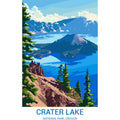 National Parks Posters Fabric Panel 7
