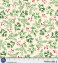 Natural First Frost Pine Spring 108" Cotton Fabric Per Yard