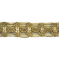 Natural Jute Loop Braid Trim, 1.25" X 5 Yards – Rustic Decorative Woven Trim for Upholstery, Crafts & Home Décor