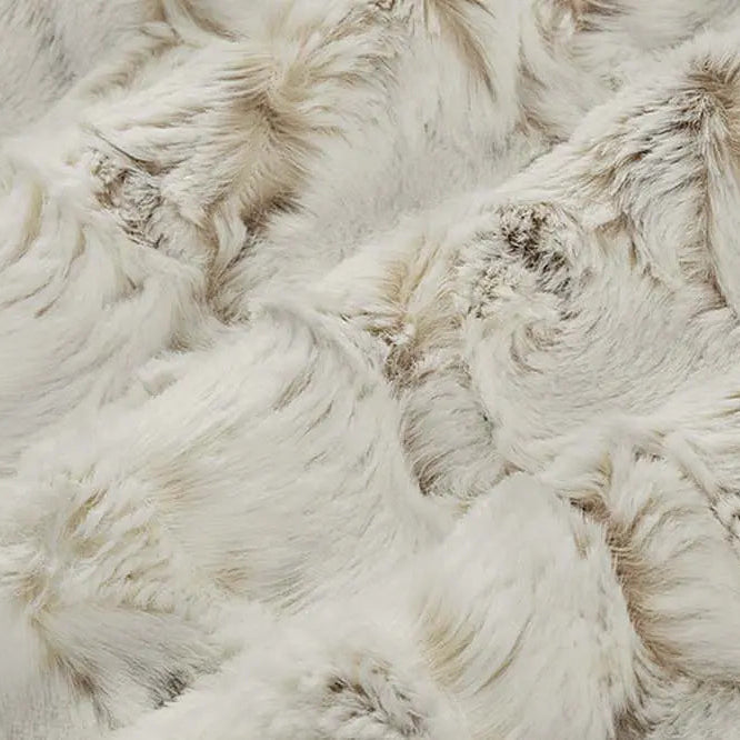 Natural Luxe Cuddle Snowy Owl 58/60" Fabric per yard