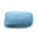 Natural Wool Roving (Light Blue)