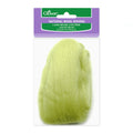 Natural Wool Roving (Lime Green)