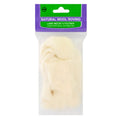 Natural Wool Roving (Off-White)