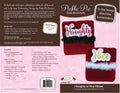 Naughty or Nice Pillows In the Hoop Machine Embroidery Design Set