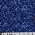 Navy Confetti Floral 45" wide Fabric per yard