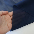 Navy Fine Mesh 1/2yd