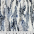 Navy Luxe Cuddle Frosted Himalayan 58/60" Fabric per yard