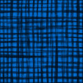 Navy Picnic 45" Wide Cotton Fabric Per Yard