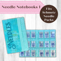 Needle Notebooks 1 AND 2 In-the-Hoop Embroidery Designs Pickle Pie Designs