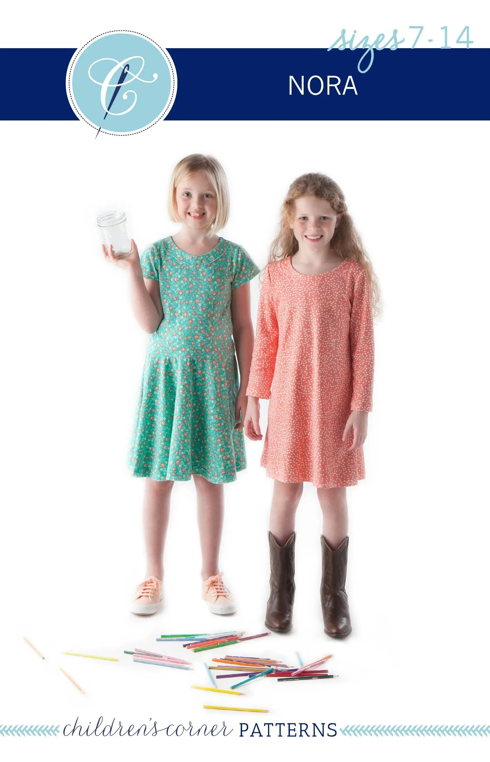 Noras Knit Dress Size 7-14