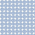 Nordic Cabin - Log - Blue 44" / 45" Fabric Per Yard