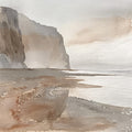 Normandy Travel Art Fabric Panel 10